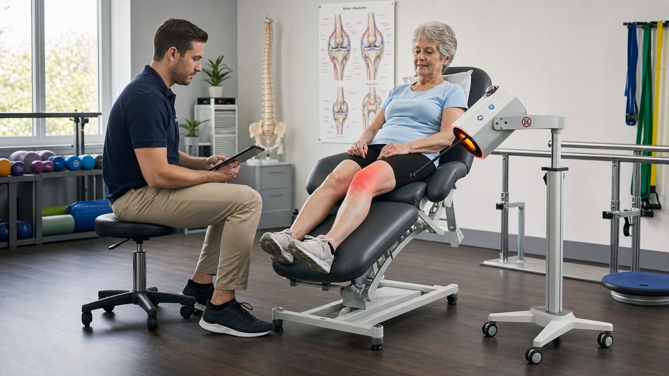 CYP8 OA osteoarthritis mobility workflow review in a professional rehabilitation setting