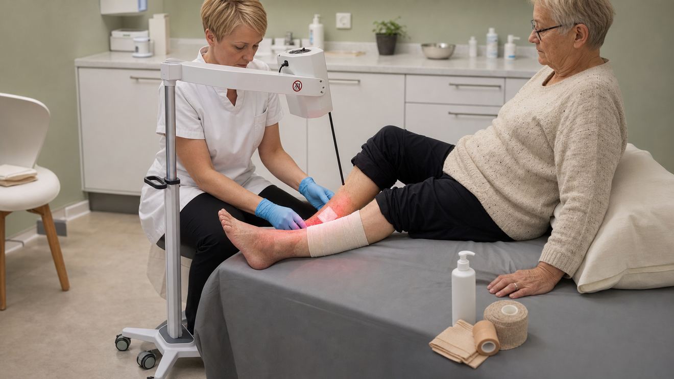 CYP8 venous leg ulcer documentation workflow review in a professional care setting